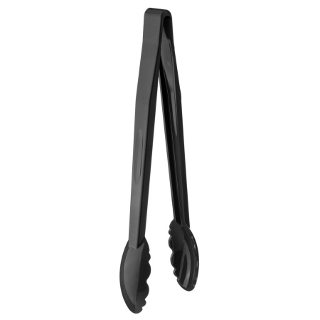 Щипцы универсальные 30 см. черные поликарбонат (до +120°C) MGprof /1/20/  